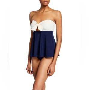 Karla Colletto Grace Bandeau Swimdress